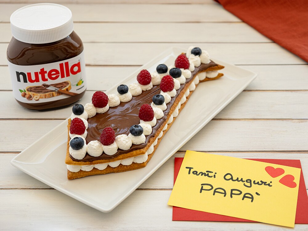 Torta a cuore con Nutella® recipe