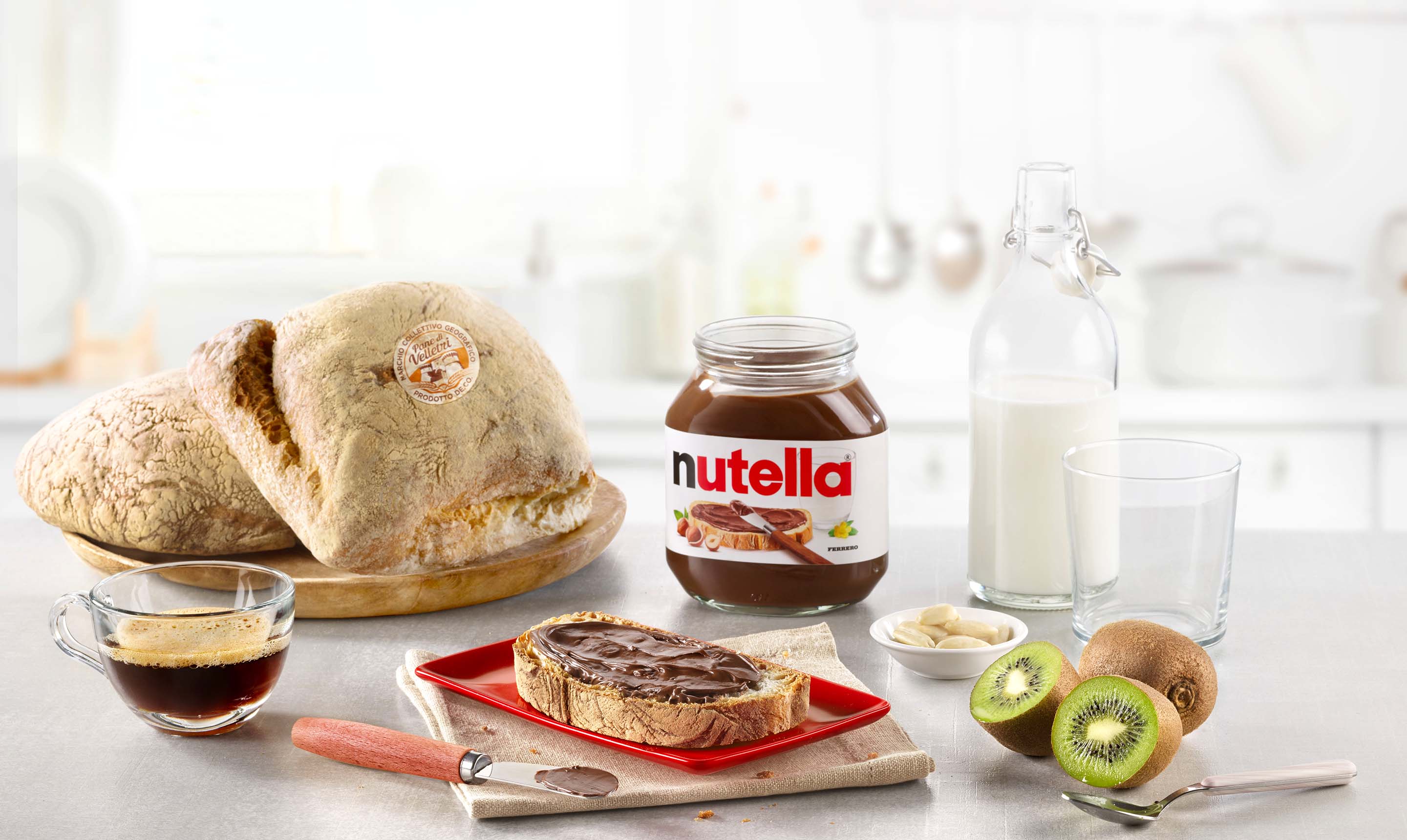 Pane di Velletri e Nutella®