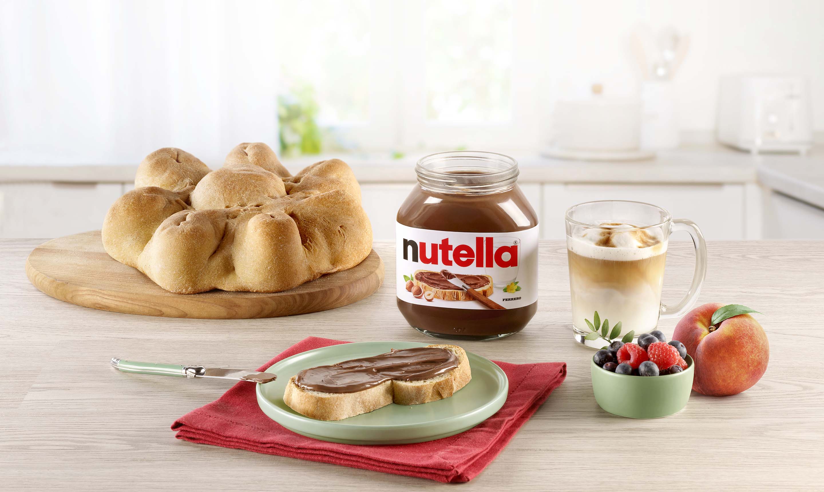 Nutella e Pane - Cuscino Personalizzato