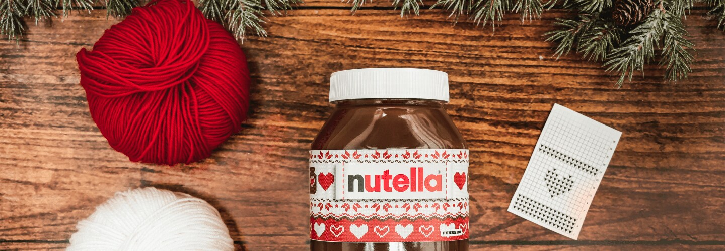 Sorprendi le persone che ami con Nutella®: regala un vasetto fatto da te.