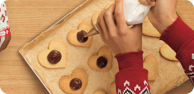 Recipe: Heart Cookies by Nutella®