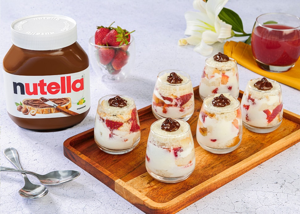 Yogurt Brioche with Nutella®