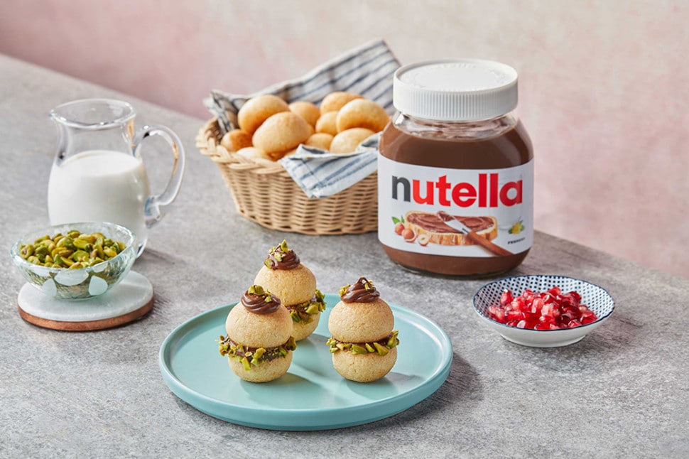 Baseema Balls with Nutella® 