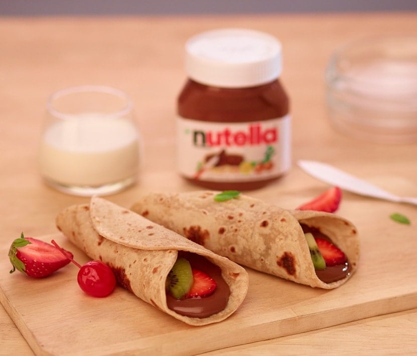 Roti with Nutella®