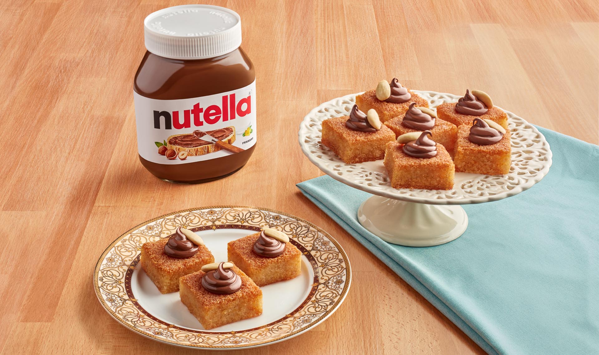 Basbousa with Nutella®