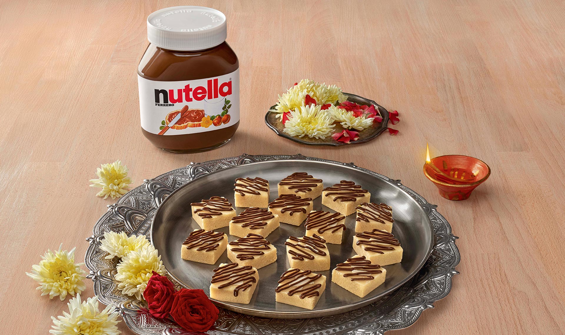 Barfi with Nutella®