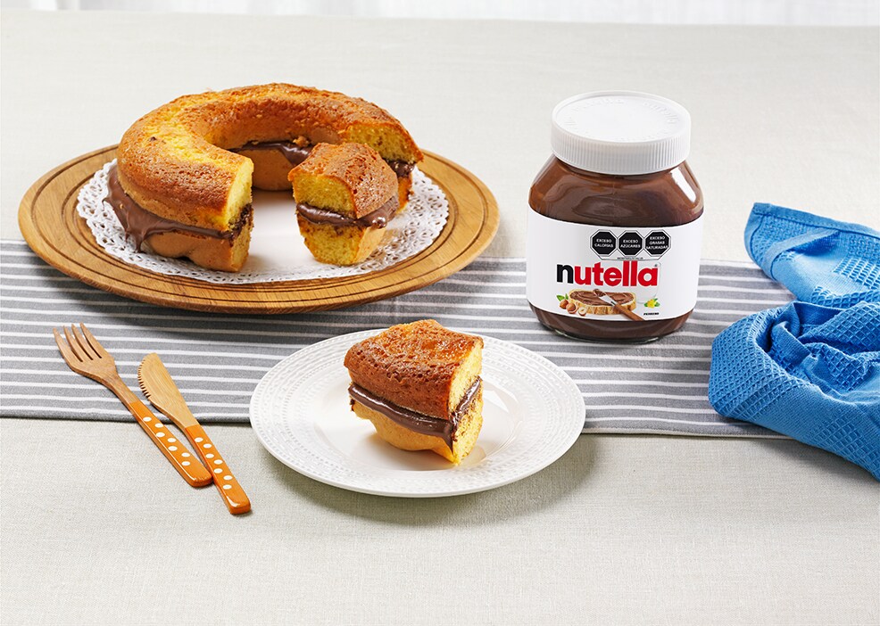 Ciambella cake with Nutella®