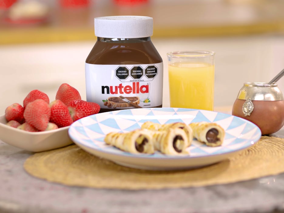 Facturas de mantequilla con Nutella®