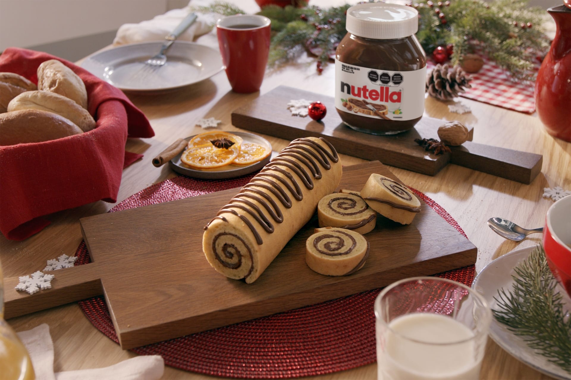 Tronco Navideño de Nutella®