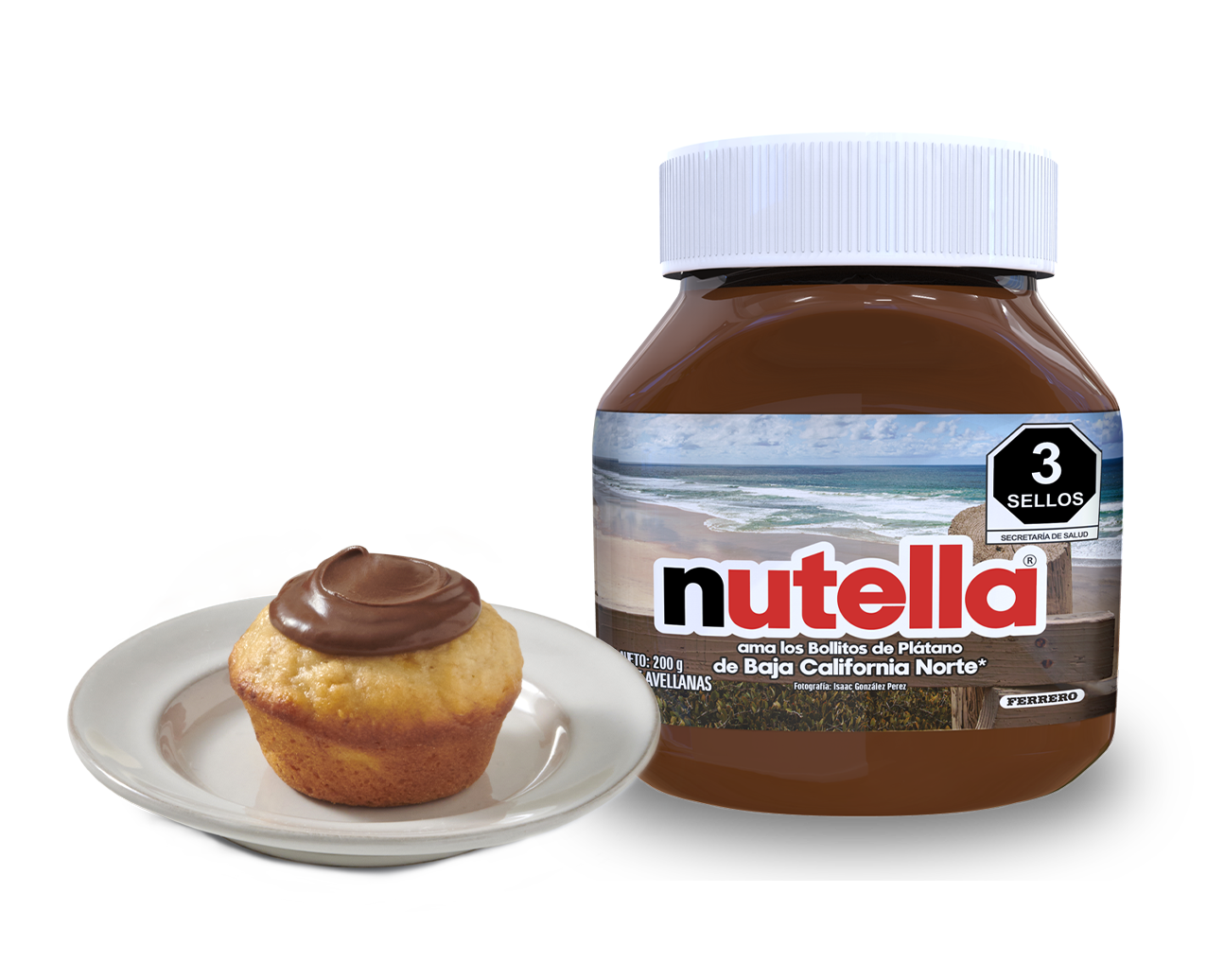 Bollitos de plátano con Nutella