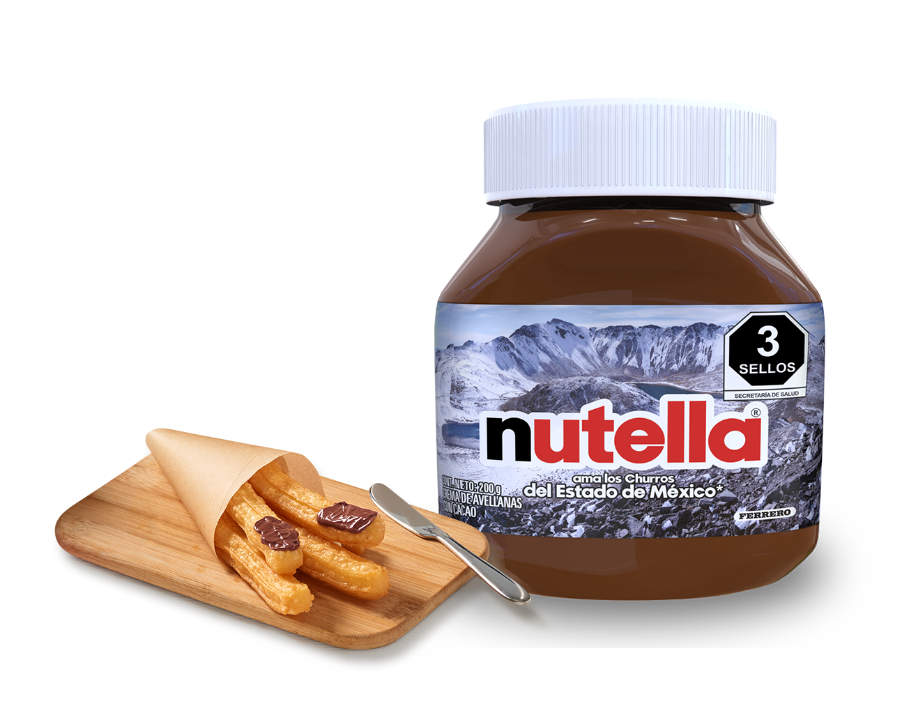 Nutella® ama combinar con la receta del Estado de México