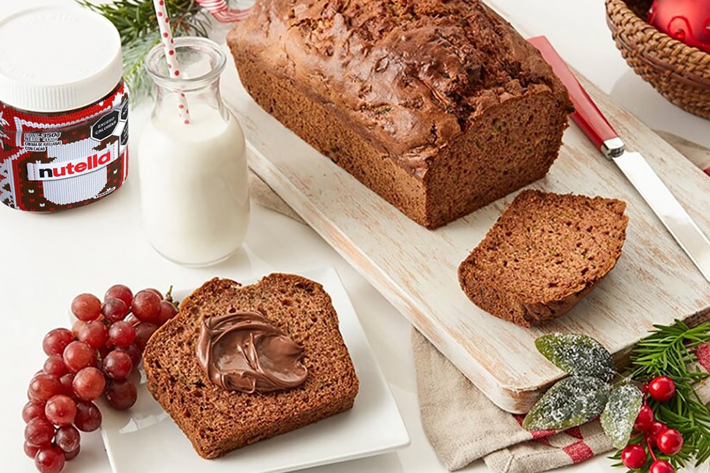 Pan de calabacín con Nutella®