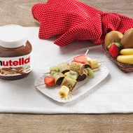 Crepe skewers with Nutella®