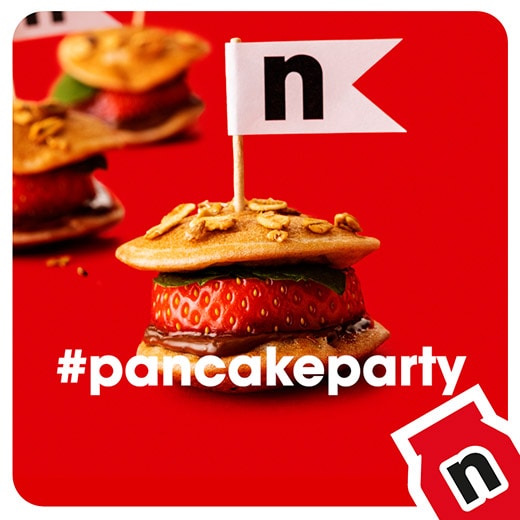 De Pancake Burger is altijd een feestje