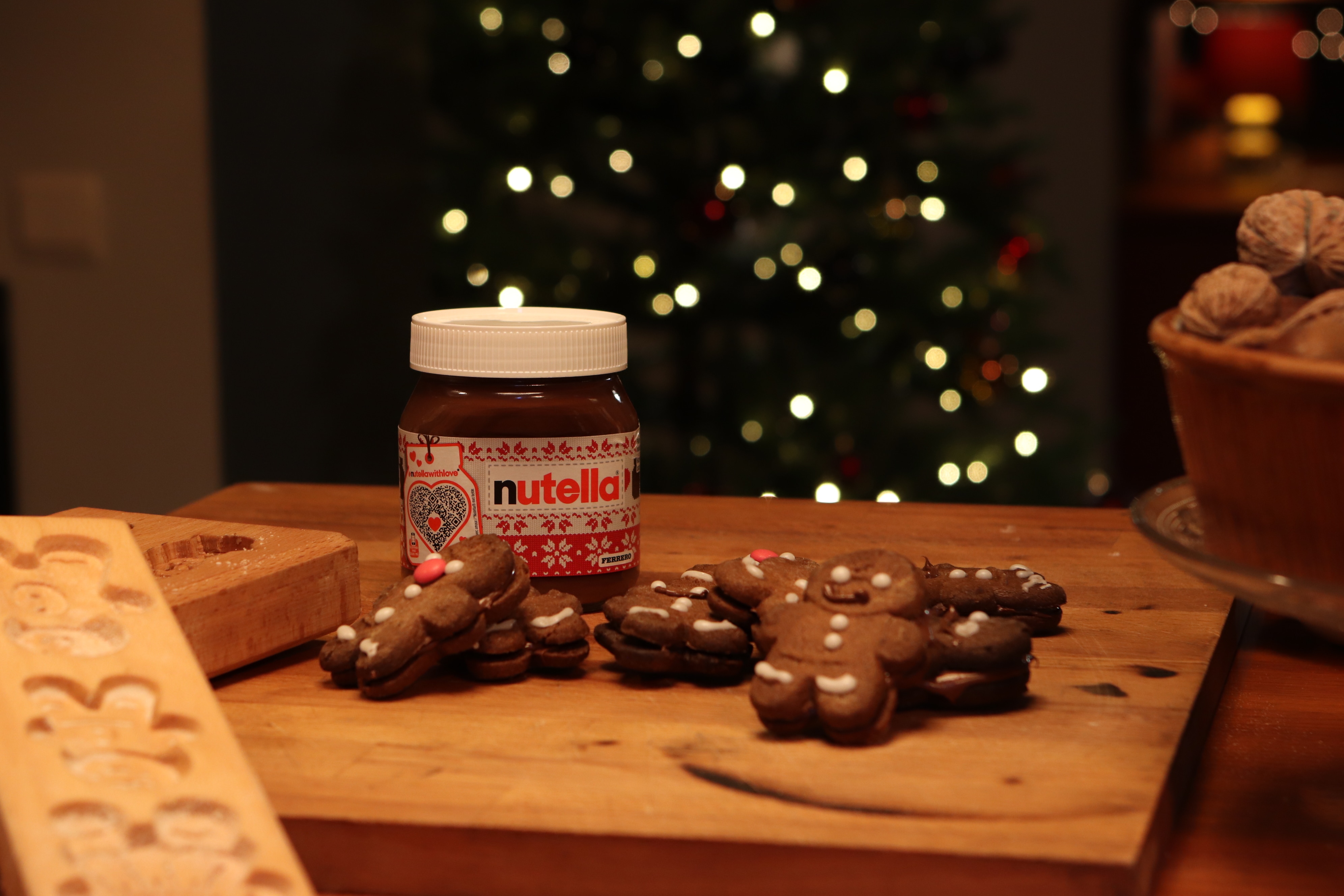 Kerstmis Speculoos met Nutella® 