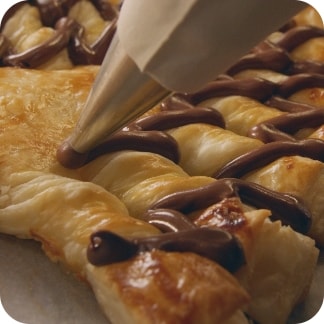 Bladerdeegboom met Nutella®