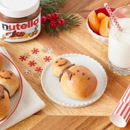 Sneeuwman puddingbroodjes met Nutella® | Nutella®