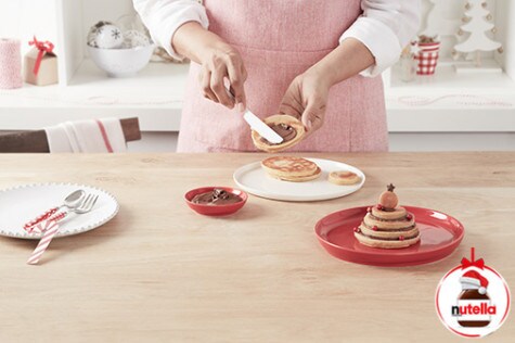 Kerst pancakes met Nutella® 4 | Nutella