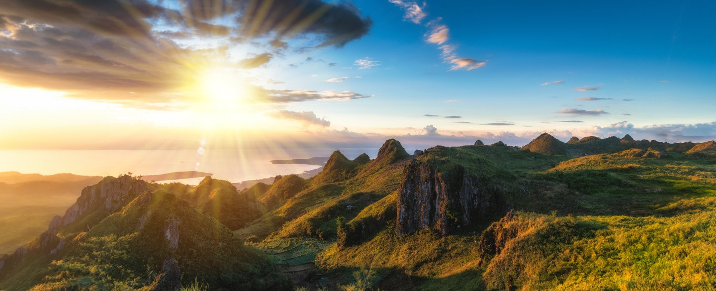 Magandang Umaga mula sa Osmeña Peak