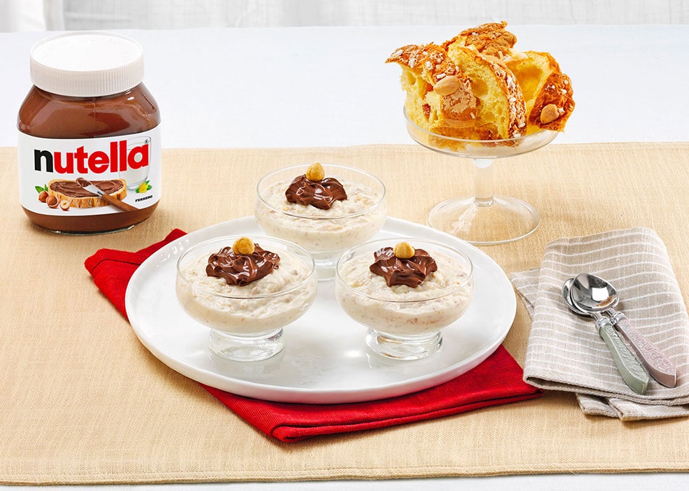 Colomba semifreddo with Nutella®