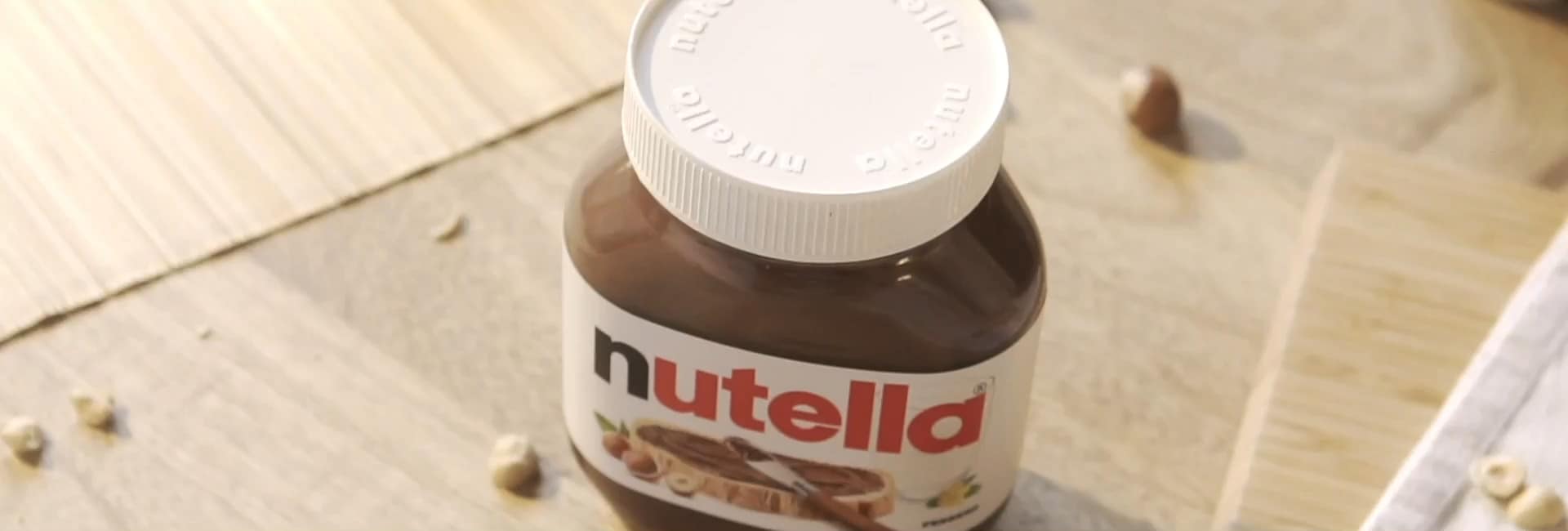 Nutella Ferrero piccolo mini design vetro Set di a 25 G, pane aufstrich,  Noce nugat Crema, Cioccolato auftrich