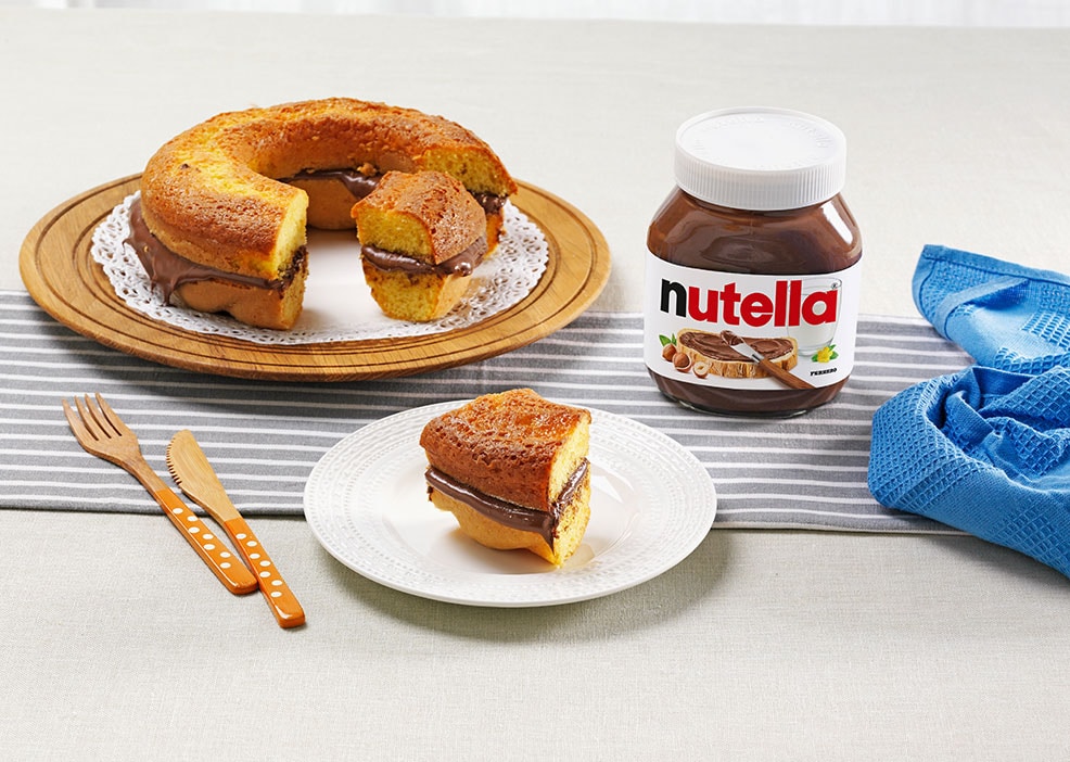 Prăjitură Ciambella cu Nutella®