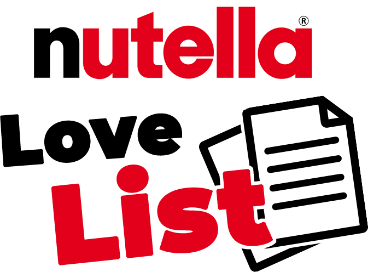 Nutella Love List