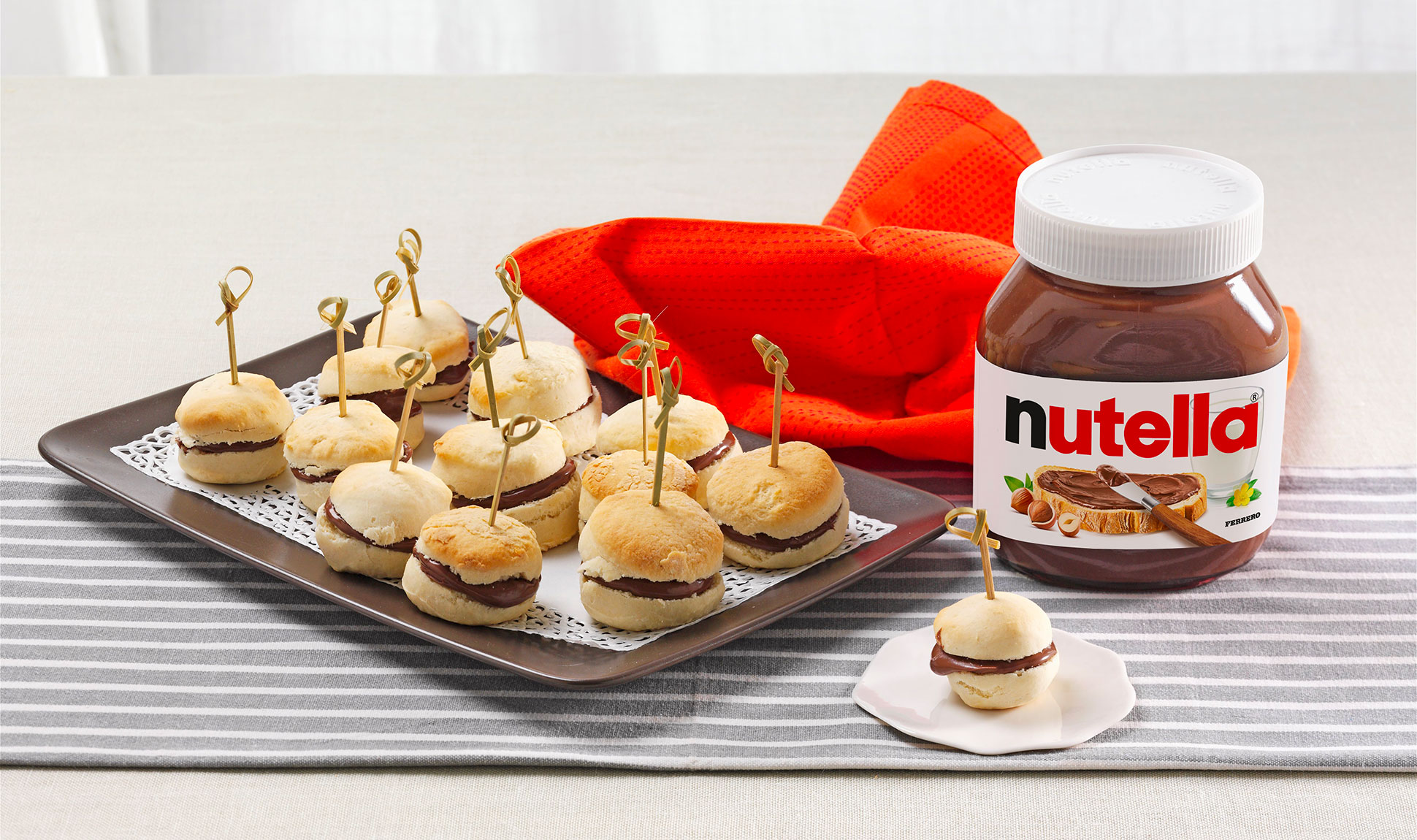 Scones with Nutella®