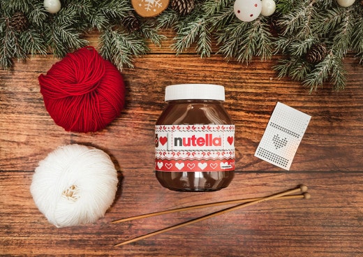 Knit your own Nutella® jar scarf | Nutella®