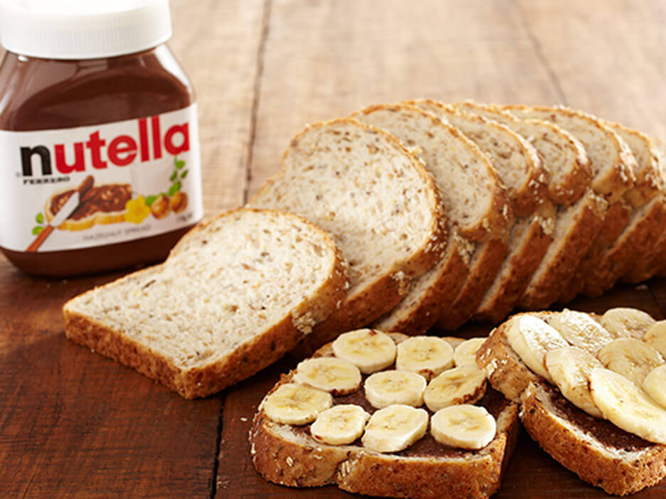 Banana toast with Nutella®