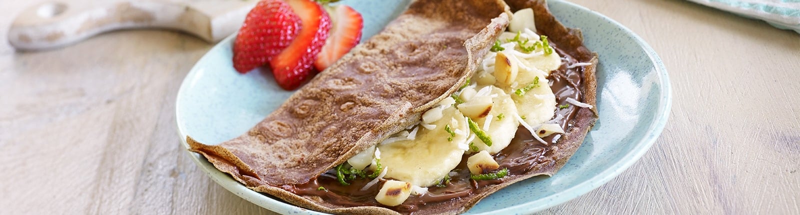 Buckwheat crepe with Nutella®