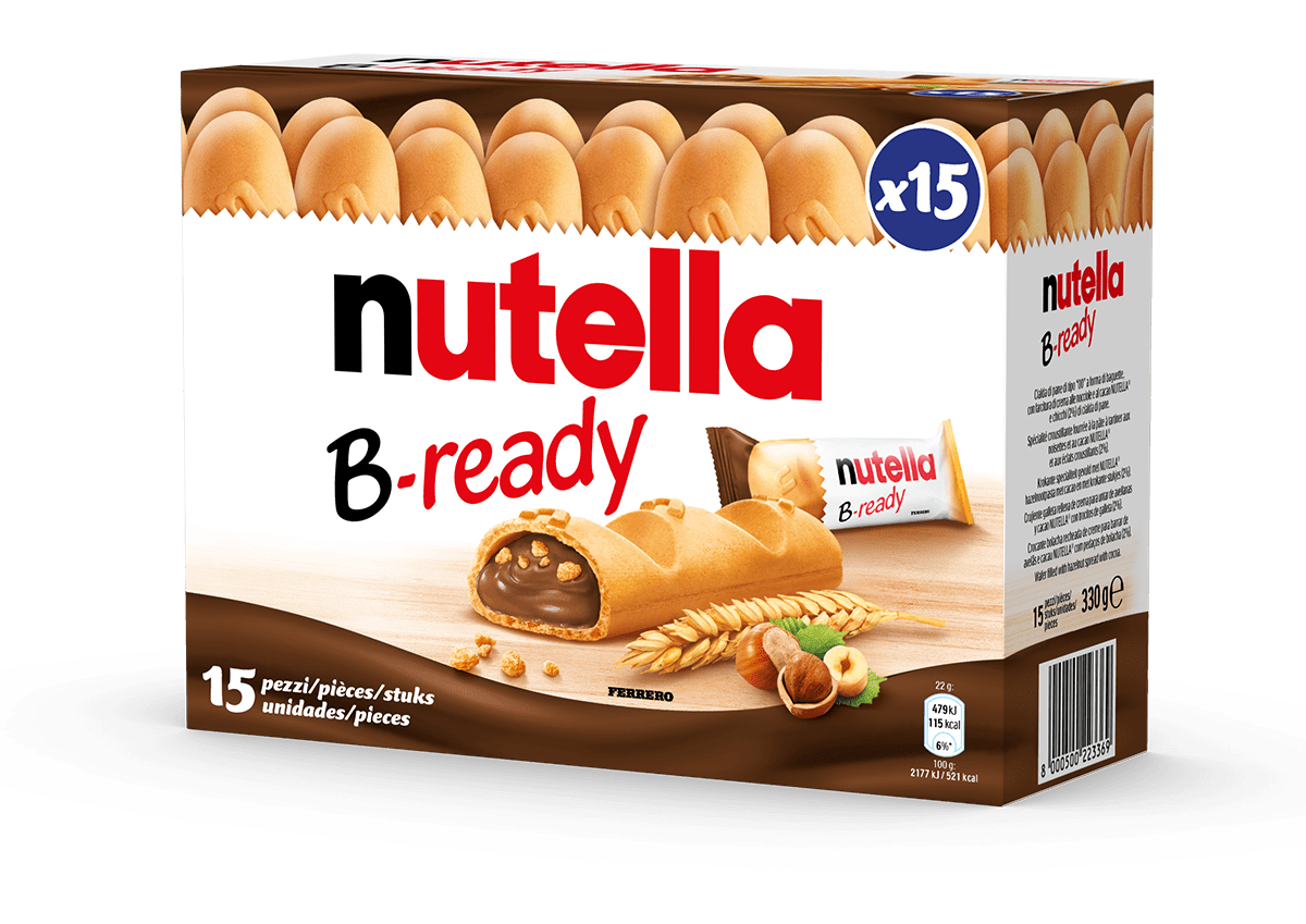 Nutella Biscuits (B-Ready 7 Bars, 3 Pack)