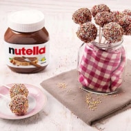 cake pops with nutella