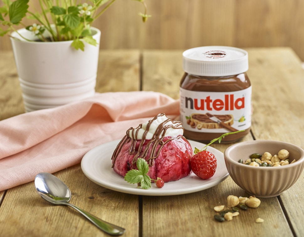 Nutella summer pudding 