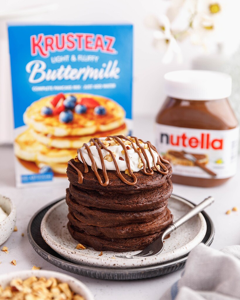 Chocolate Hazelnut Pancakes | Nutella® USA | Official Website