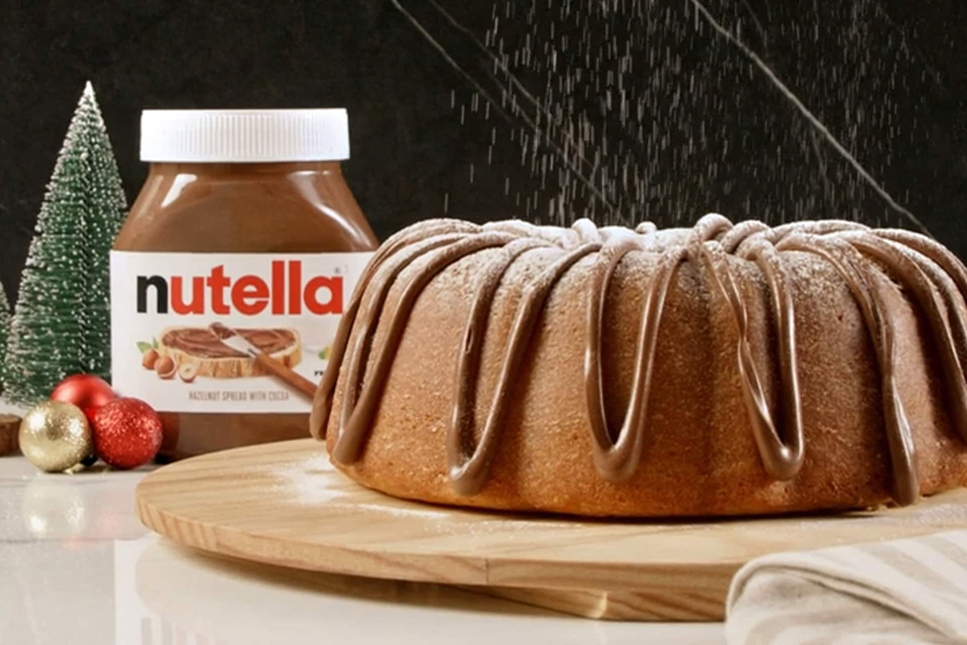 Bundt Cake with Nutella