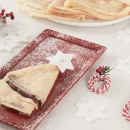 Christmas Crepes with Nutella® hazelnut spread