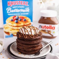 Strawberry Nutella® Mini Stacks