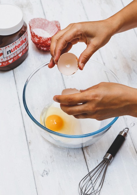 The festive Nutella® Muffins Step 1 | Nutella®