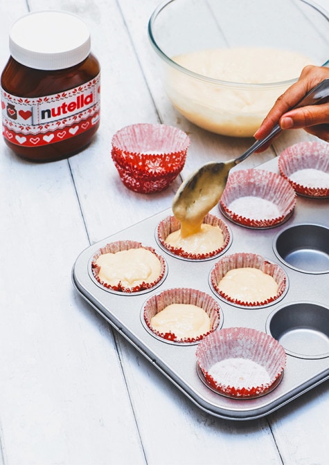 The festive Nutella® Muffins Step 2 | Nutella®