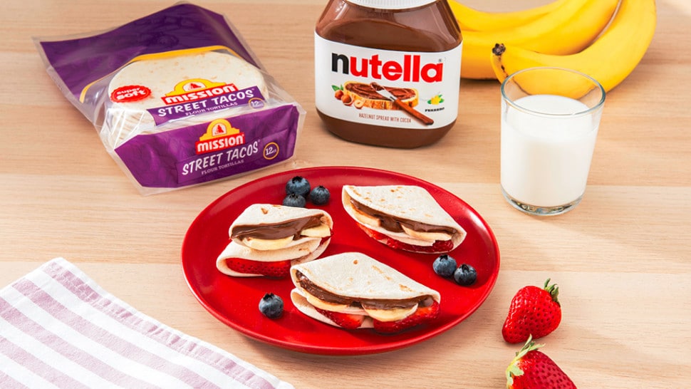 Mini Nutella Quesadillas | Nutella