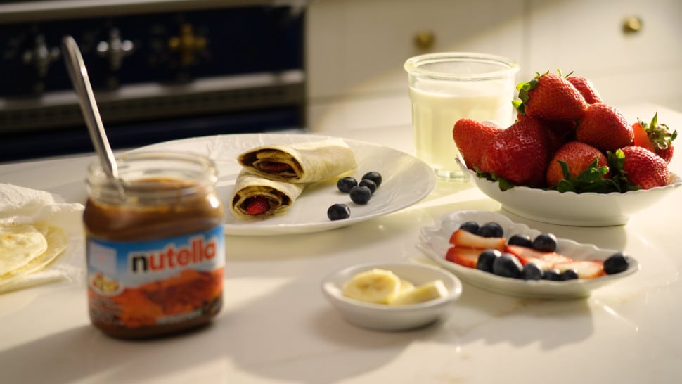 Breakfast Burrito with Nutella®