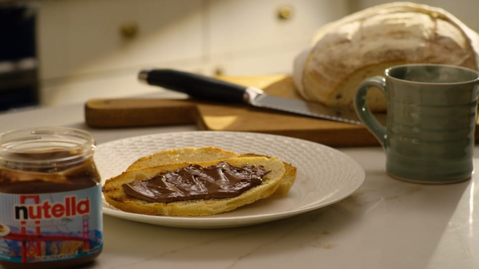 Sourdough Toast with Nutella®