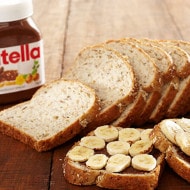 Banana toast with Nutella®
