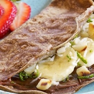 Buckwheat crepe with NUTELLA